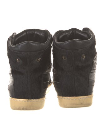 Alexander McQueen x Puma Ponyhair Wedge Sneakers