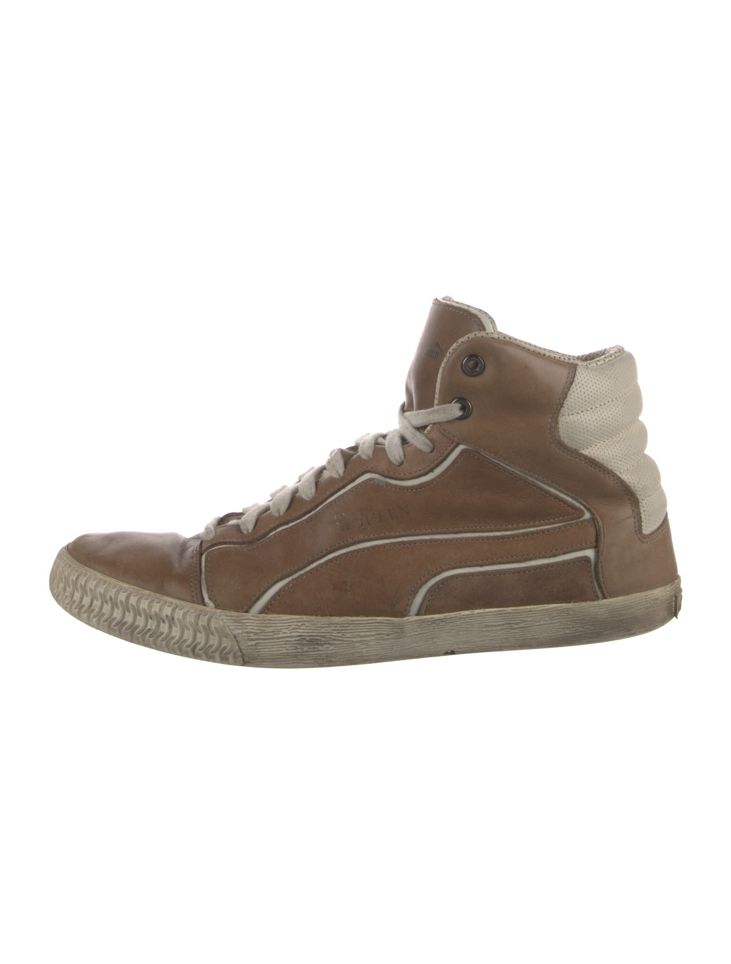 Alexander McQueen x Puma Leather Sneakers