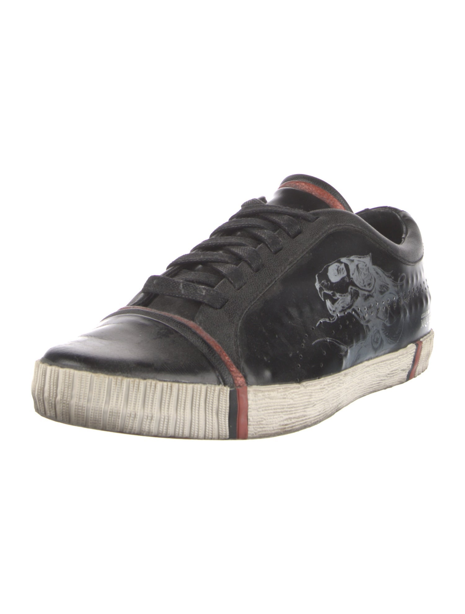 Alexander McQueen x Puma Leather Lasercut Accents Sneakers
