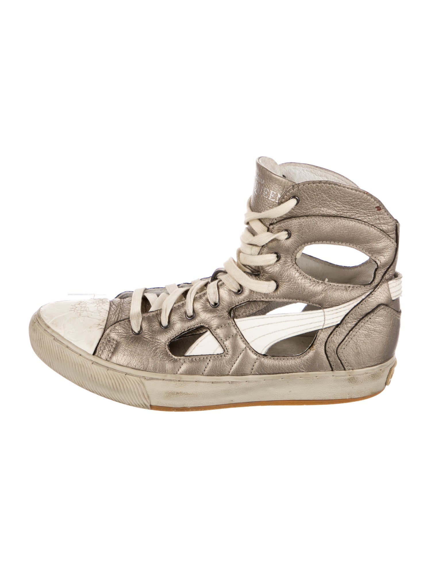 Alexander McQueen x Puma Leather Sneakers