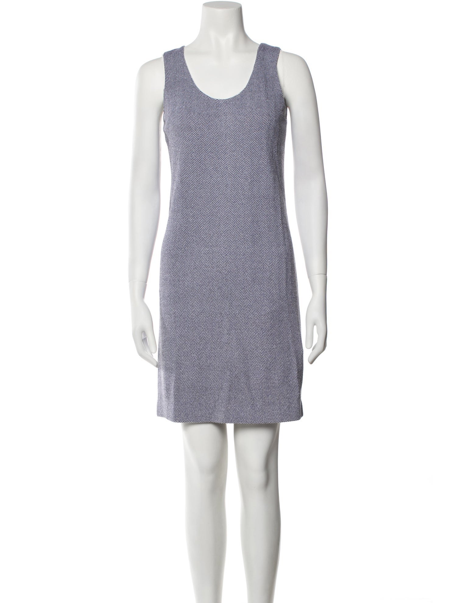 Amina Rubinacci Striped Mini Dress