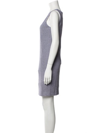 Amina Rubinacci Striped Mini Dress