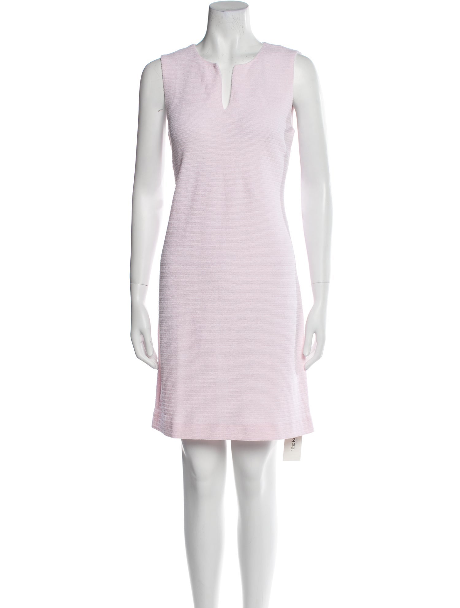 Amina Rubinacci V-Neck Mini Dress