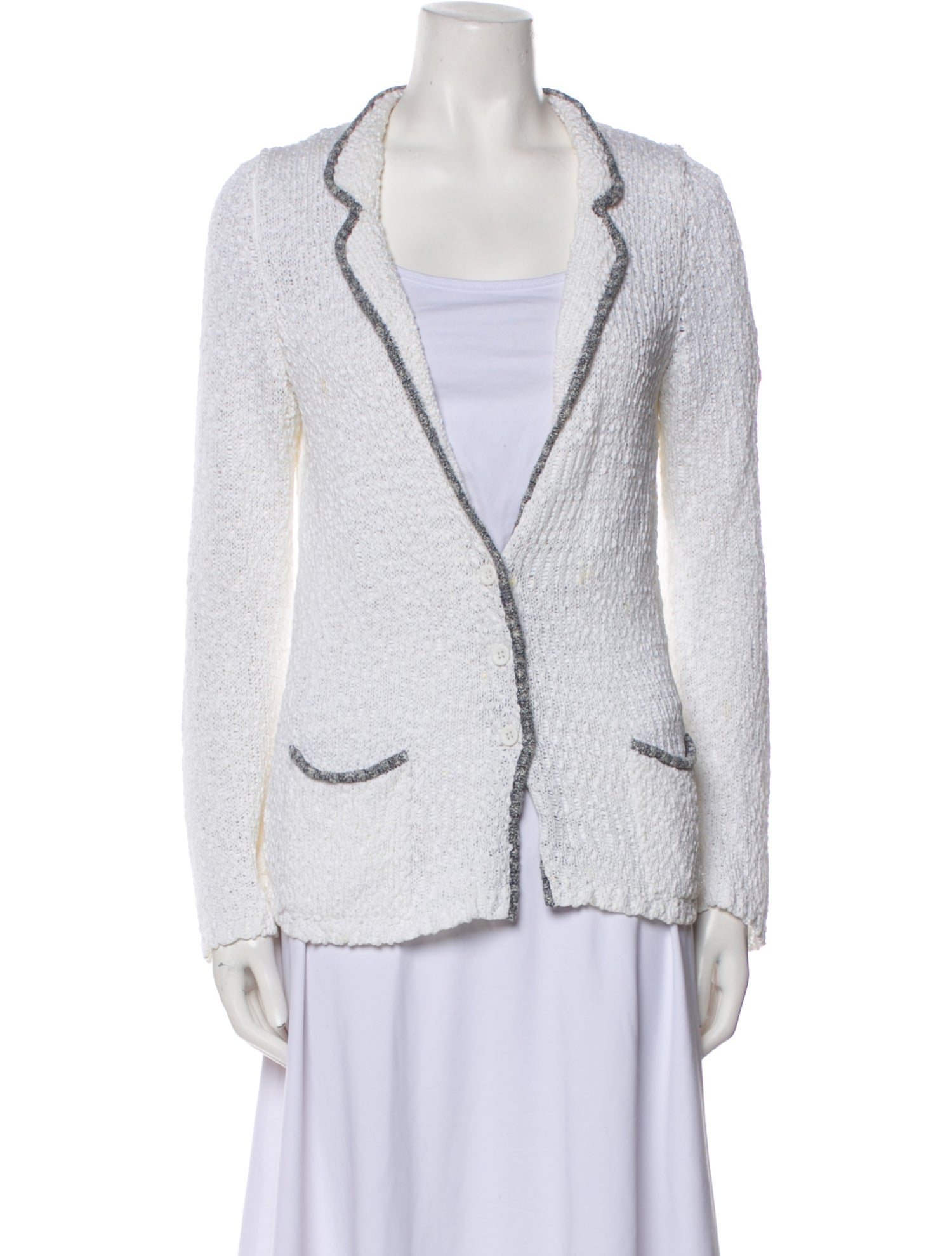 Amina Rubinacci Plunge Neckline Sweater