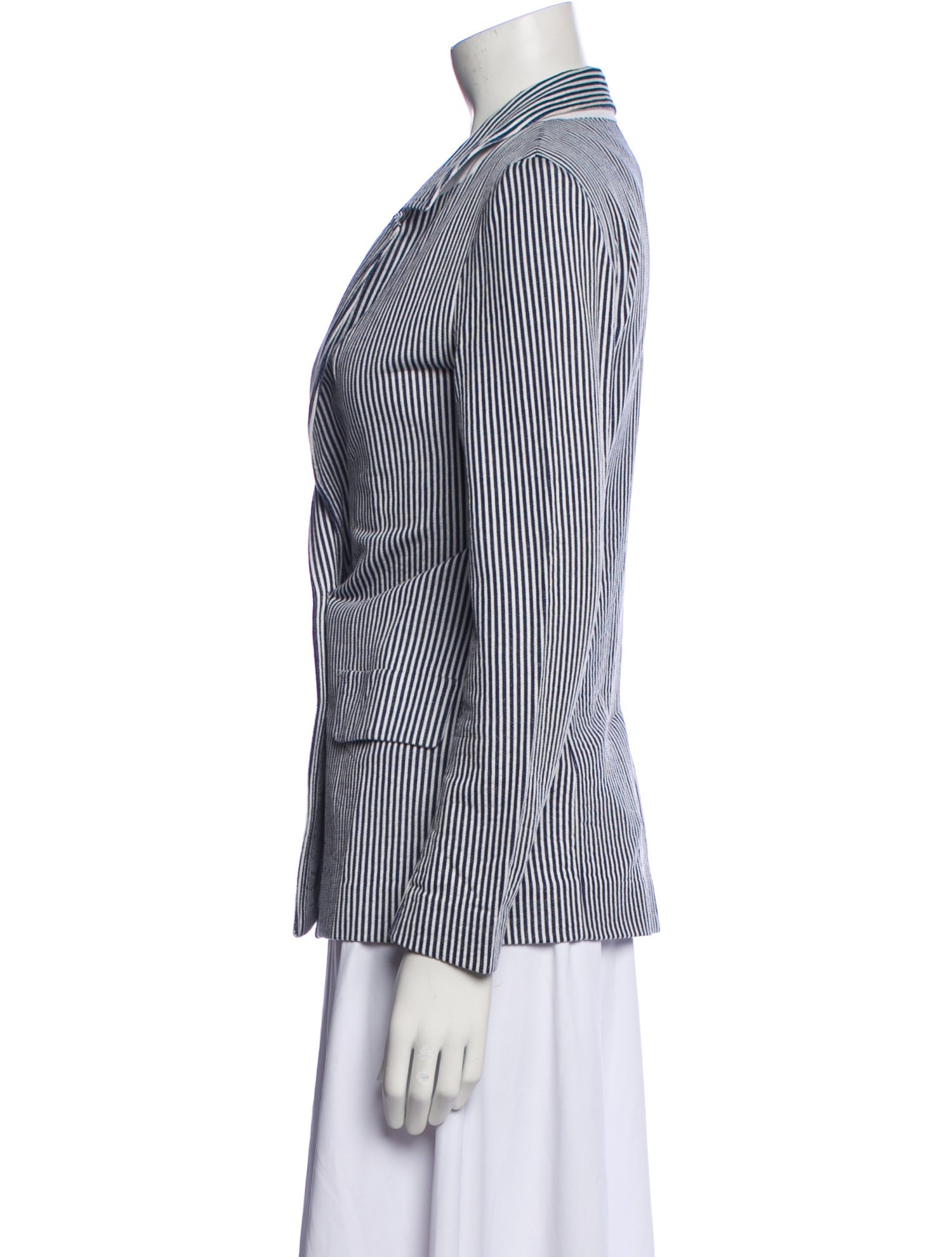 Amina Rubinacci Striped Blazer