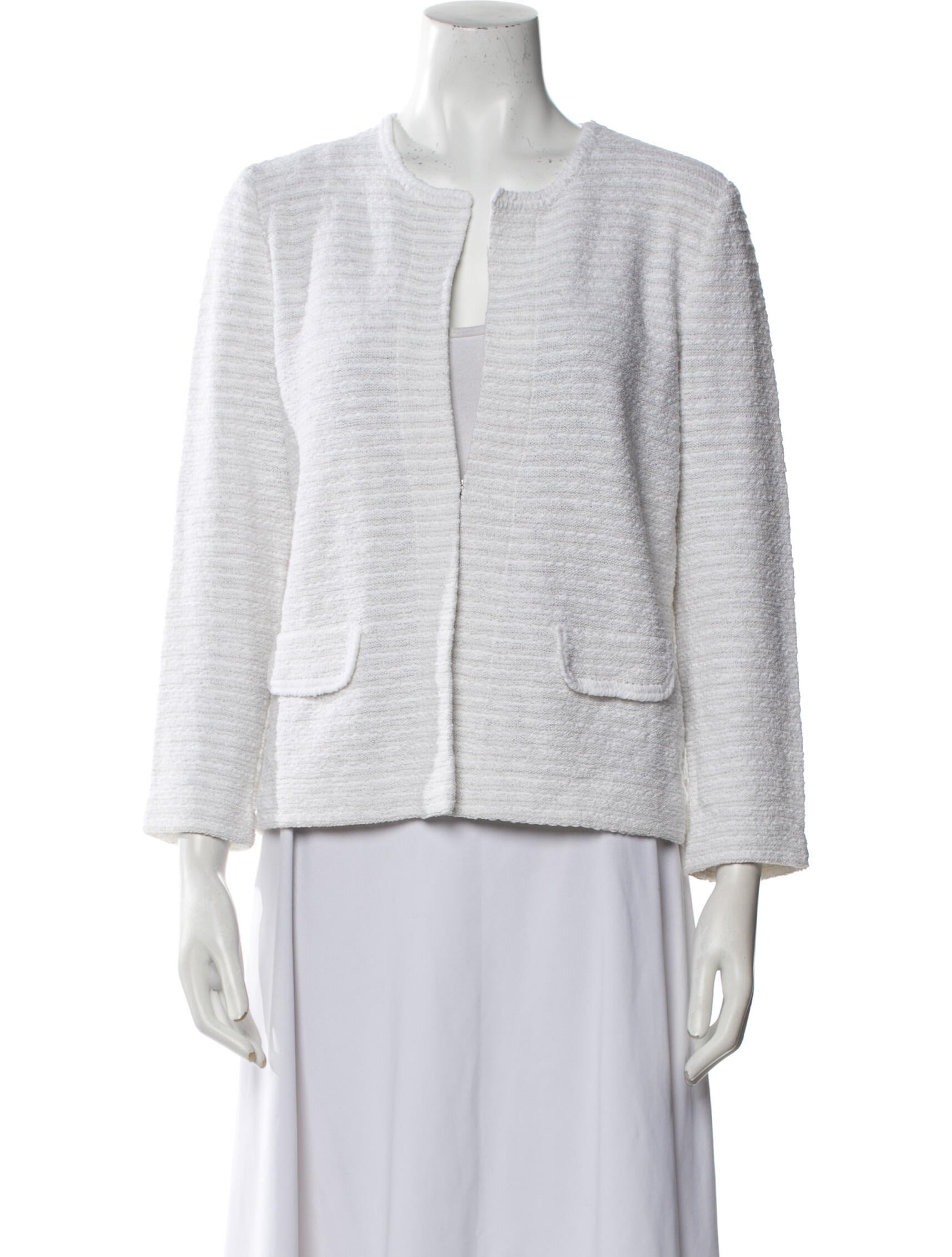 Amina Rubinacci Tweed Pattern Jacket