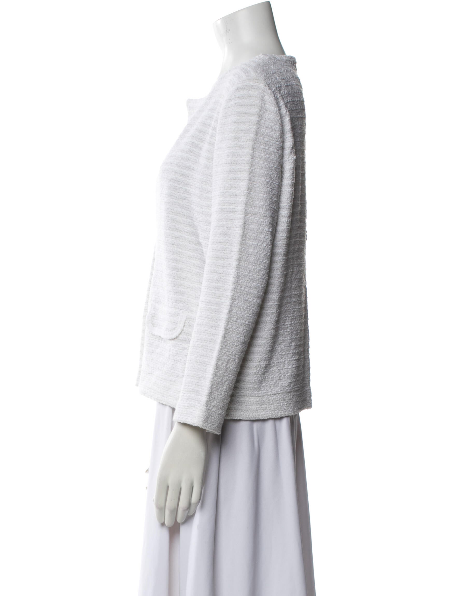 Amina Rubinacci Tweed Pattern Jacket