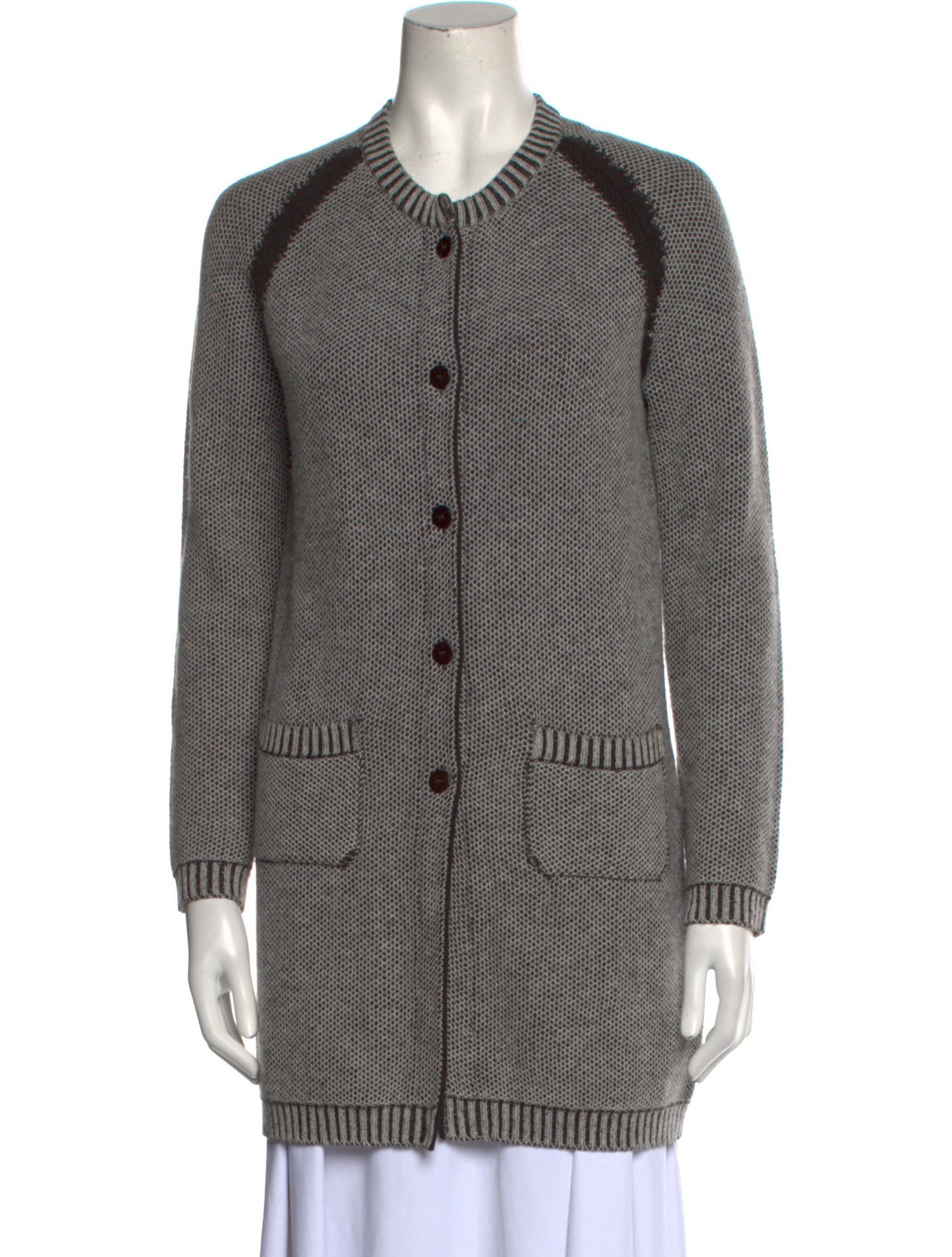 Amina Rubinacci Wool Crew Neck Sweater