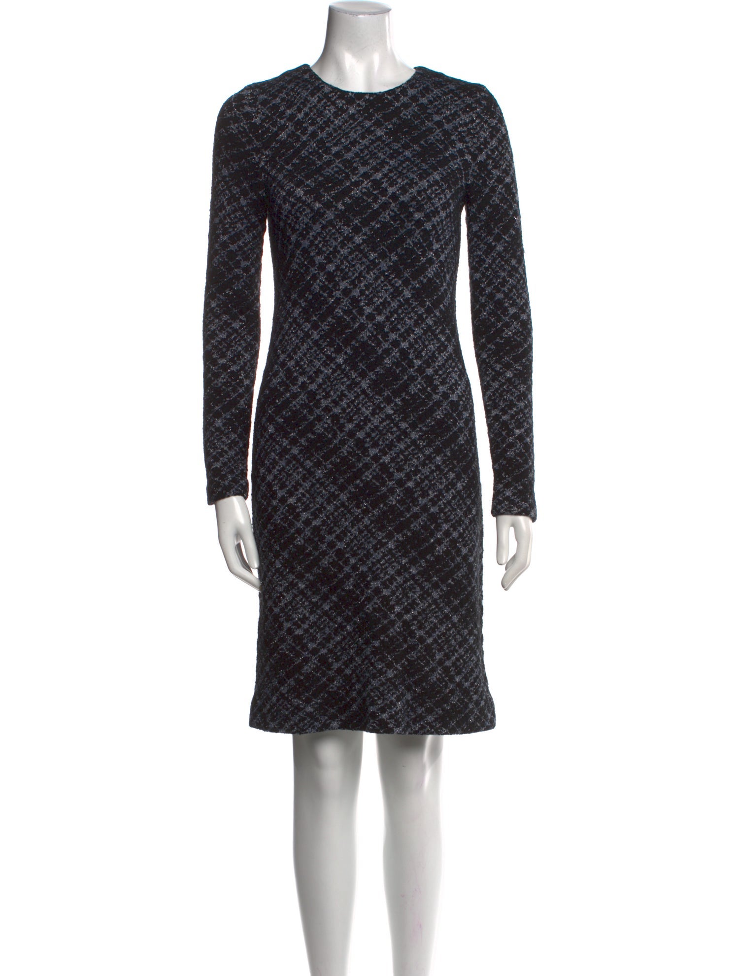 Amina Rubinacci Wool Knee-Length Dress