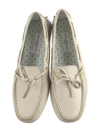 Amina Rubinacci Leather Moccasins