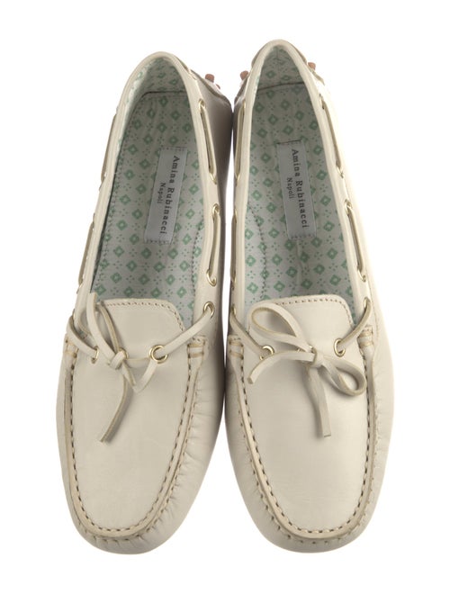Amina Rubinacci Leather Moccasins