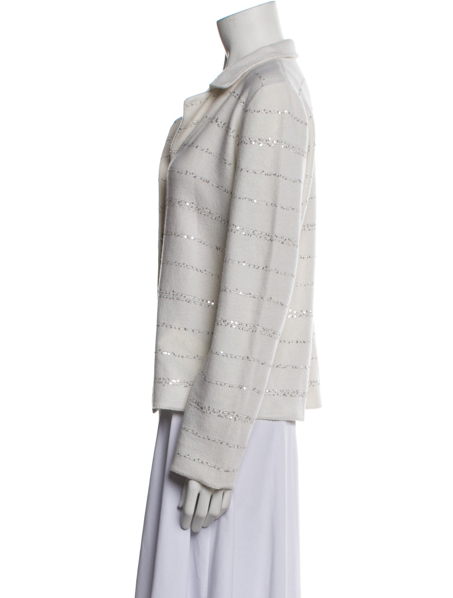 Amina Rubinacci Wool V-Neck Sweater