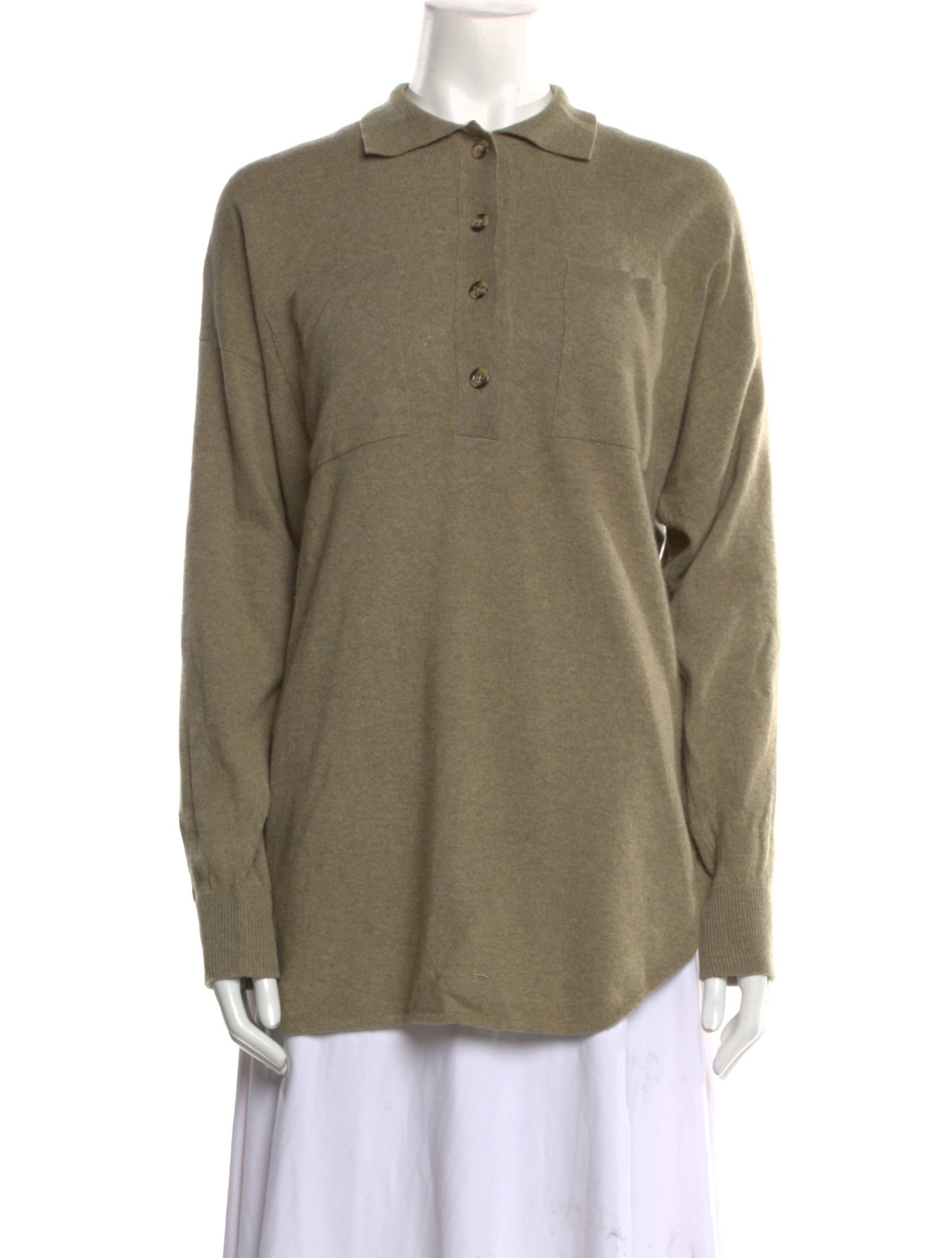 Amina Rubinacci Cashmere Crew Neck Sweater