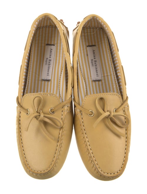 Amina Rubinacci Leather Loafers