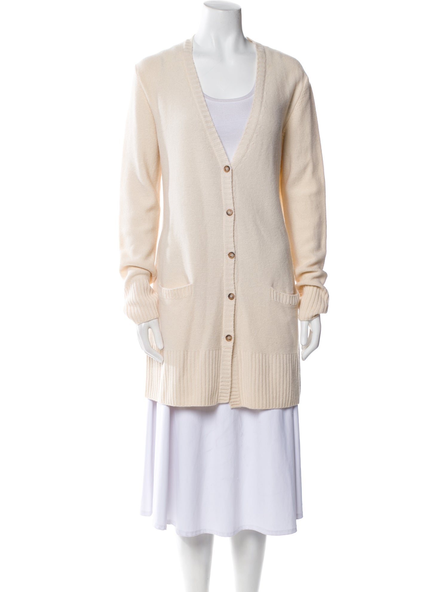 Amina Rubinacci Cashmere V-Neck Sweater