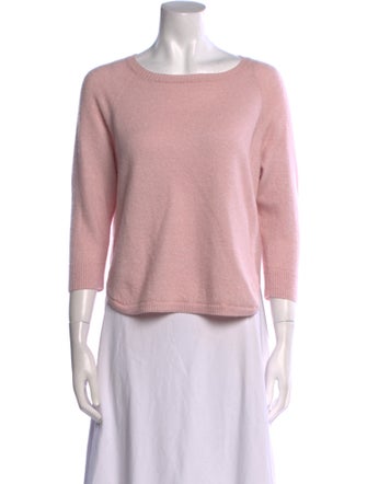 Amina Rubinacci Cashmere Bateau Neckline Sweater