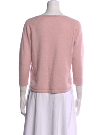 Amina Rubinacci Cashmere Bateau Neckline Sweater
