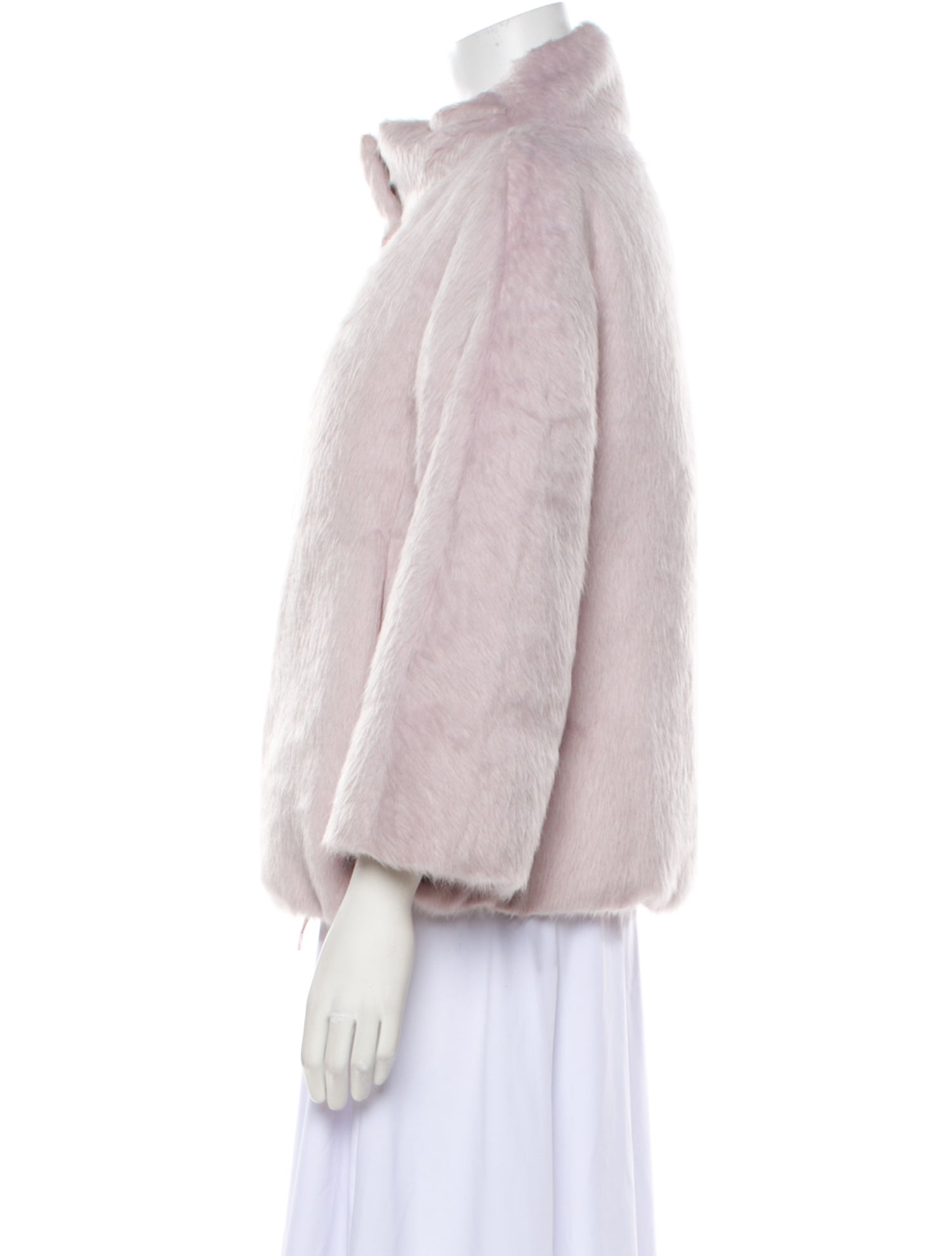 Amina Rubinacci Faux Fur Faux Fur Jacket
