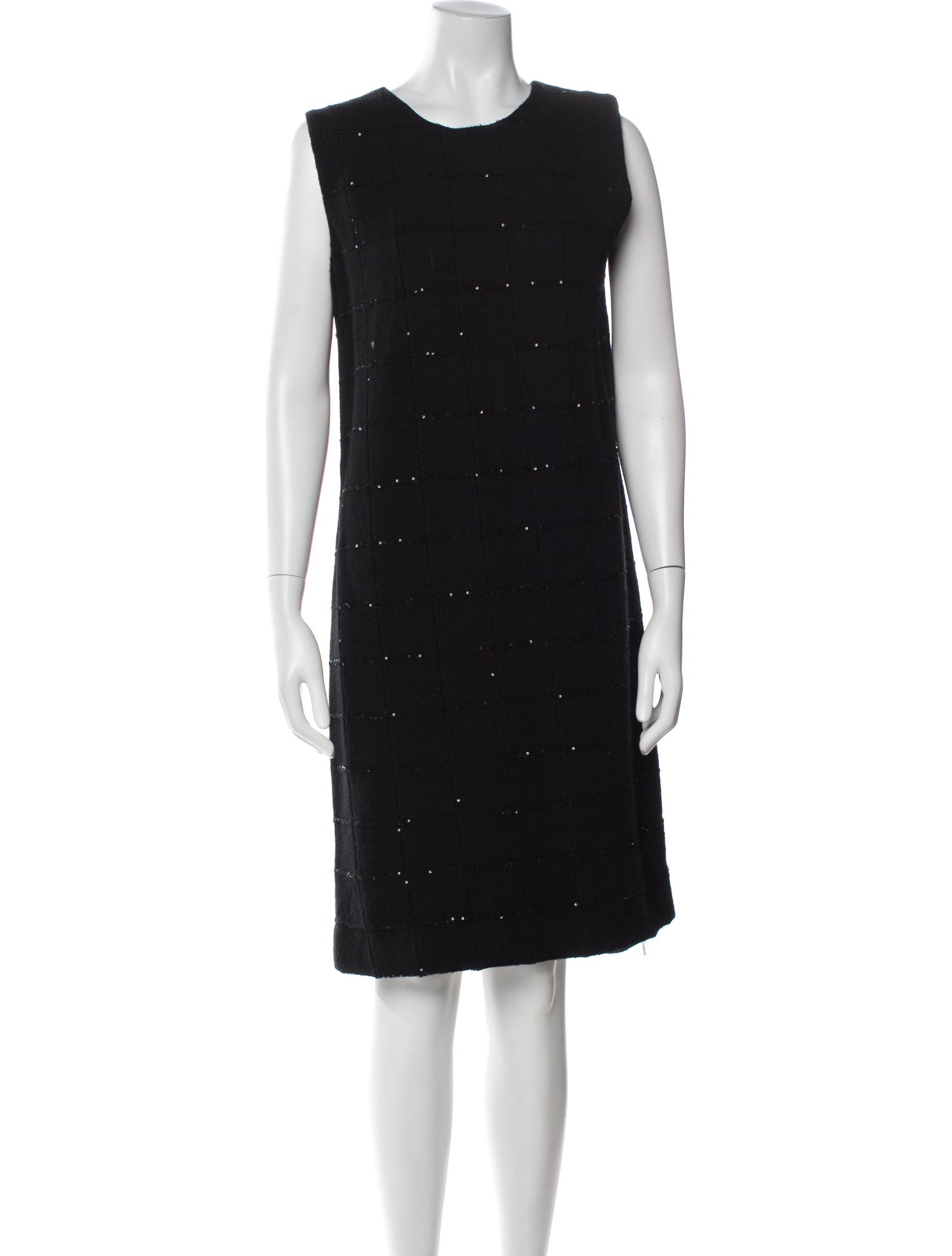 Amina Rubinacci Cashmere Knee-Length Dress