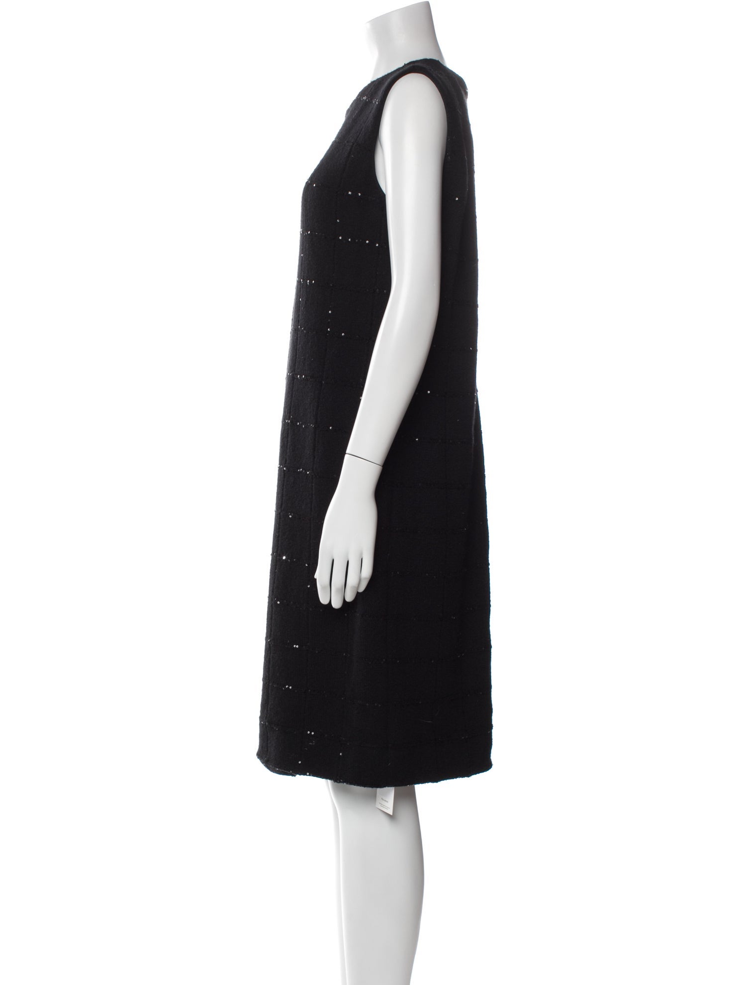 Amina Rubinacci Cashmere Knee-Length Dress