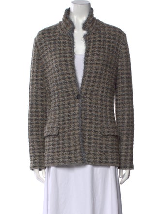 Amina Rubinacci Wool Mock Neck Sweater
