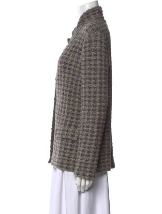 Amina Rubinacci Wool Mock Neck Sweater