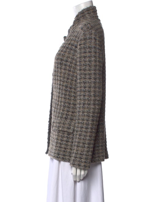 Amina Rubinacci Wool Mock Neck Sweater