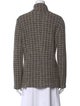 Amina Rubinacci Wool Mock Neck Sweater