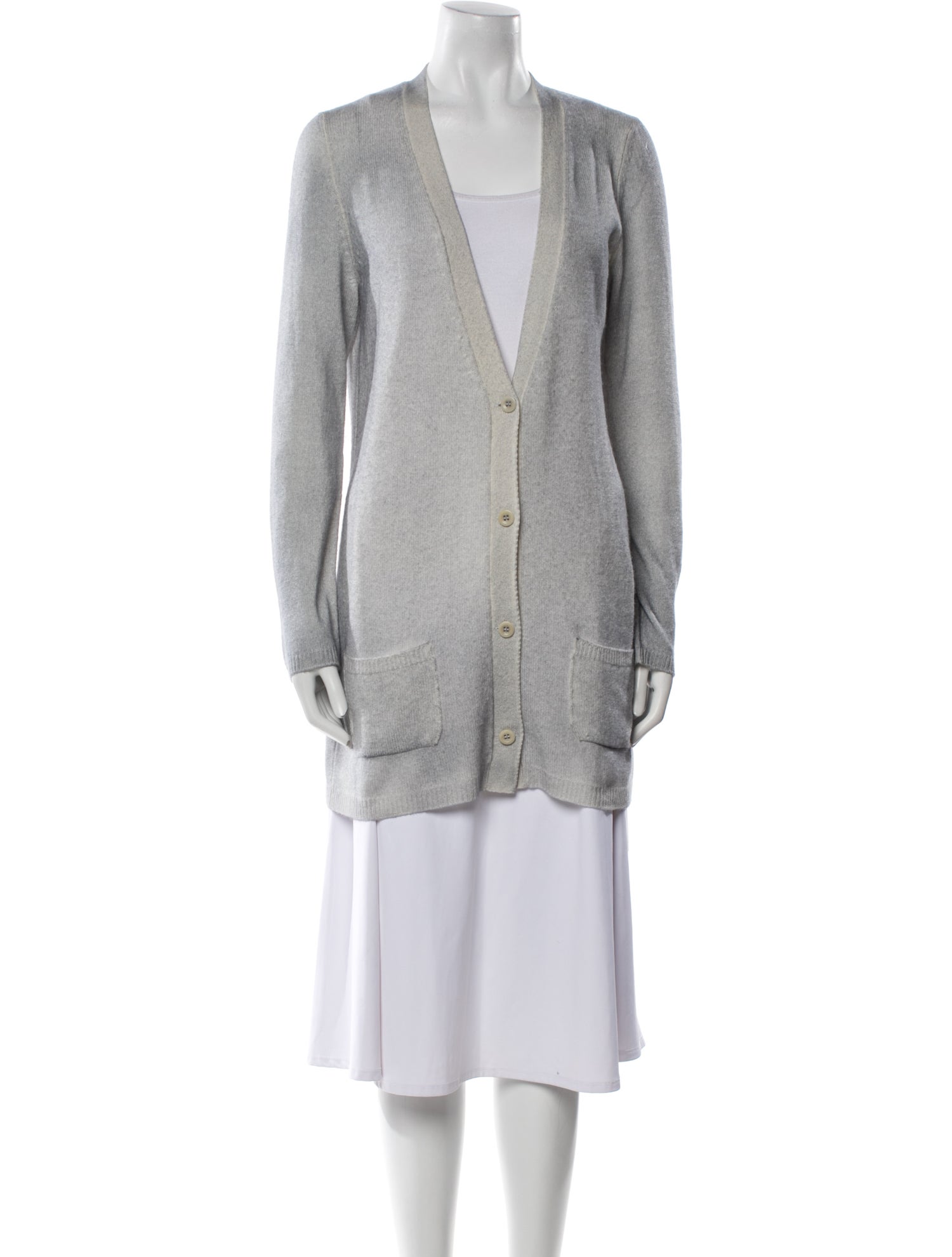 Amina Rubinacci Cashmere V-Neck Sweater