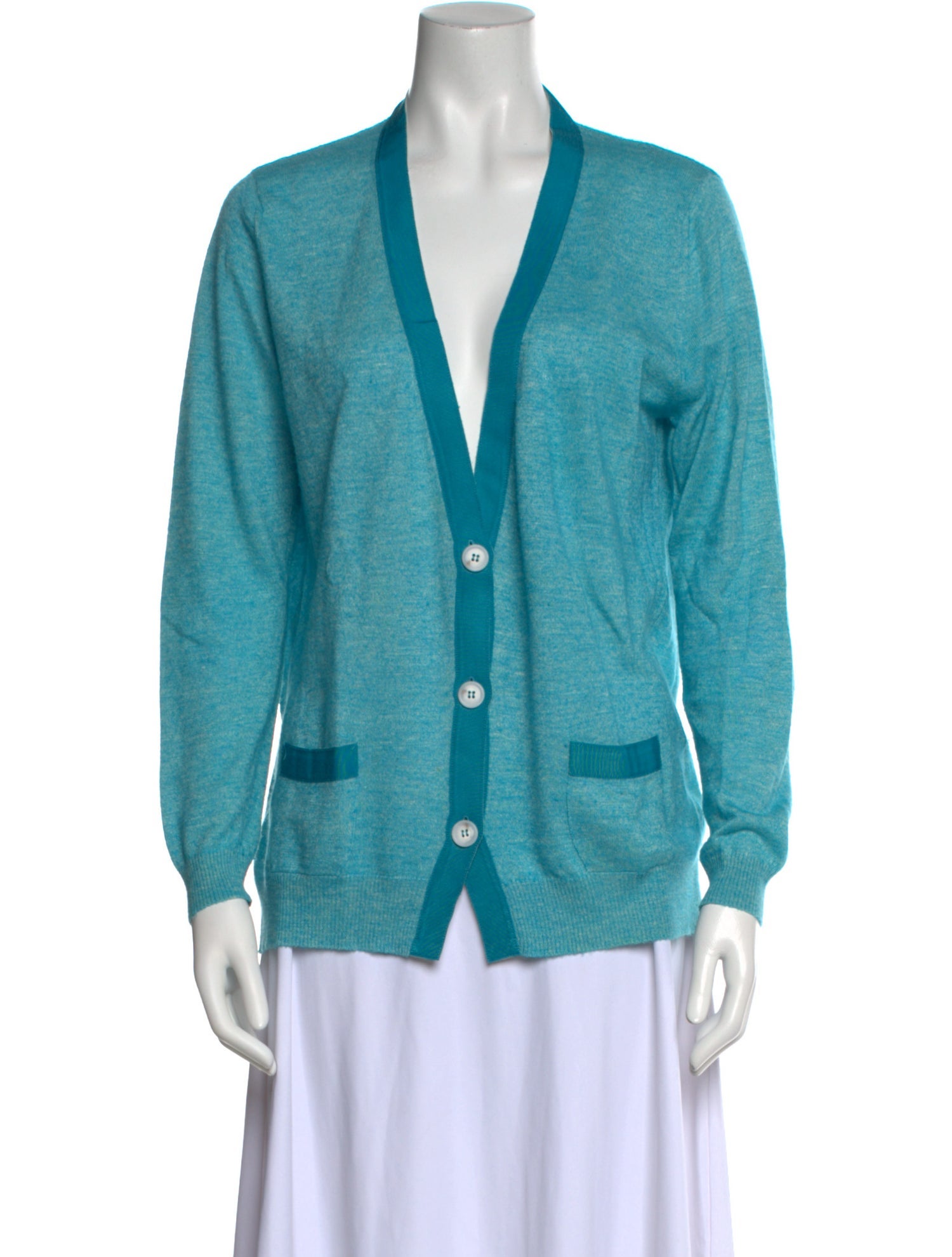 Amina Rubinacci Cashmere V-Neck Sweater