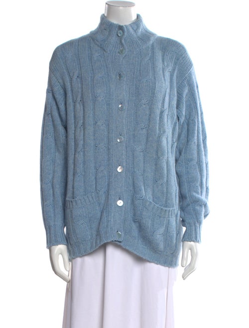 Amina Rubinacci Cashmere Mock Neck Sweater