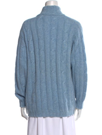Amina Rubinacci Cashmere Mock Neck Sweater