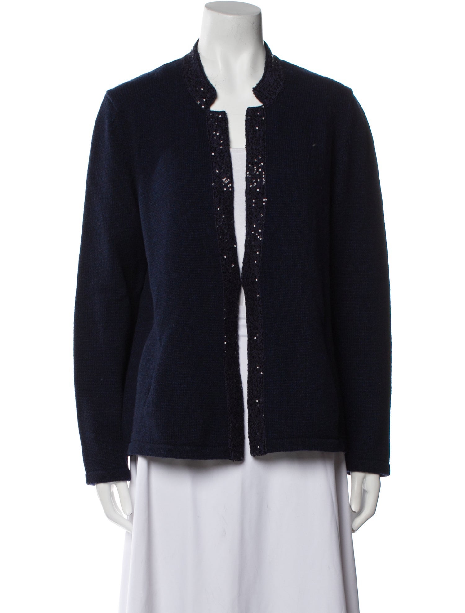 Amina Rubinacci Wool Crew Neck Sweater