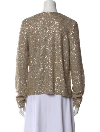 Amina Rubinacci Silk Scoop Neck Sweater