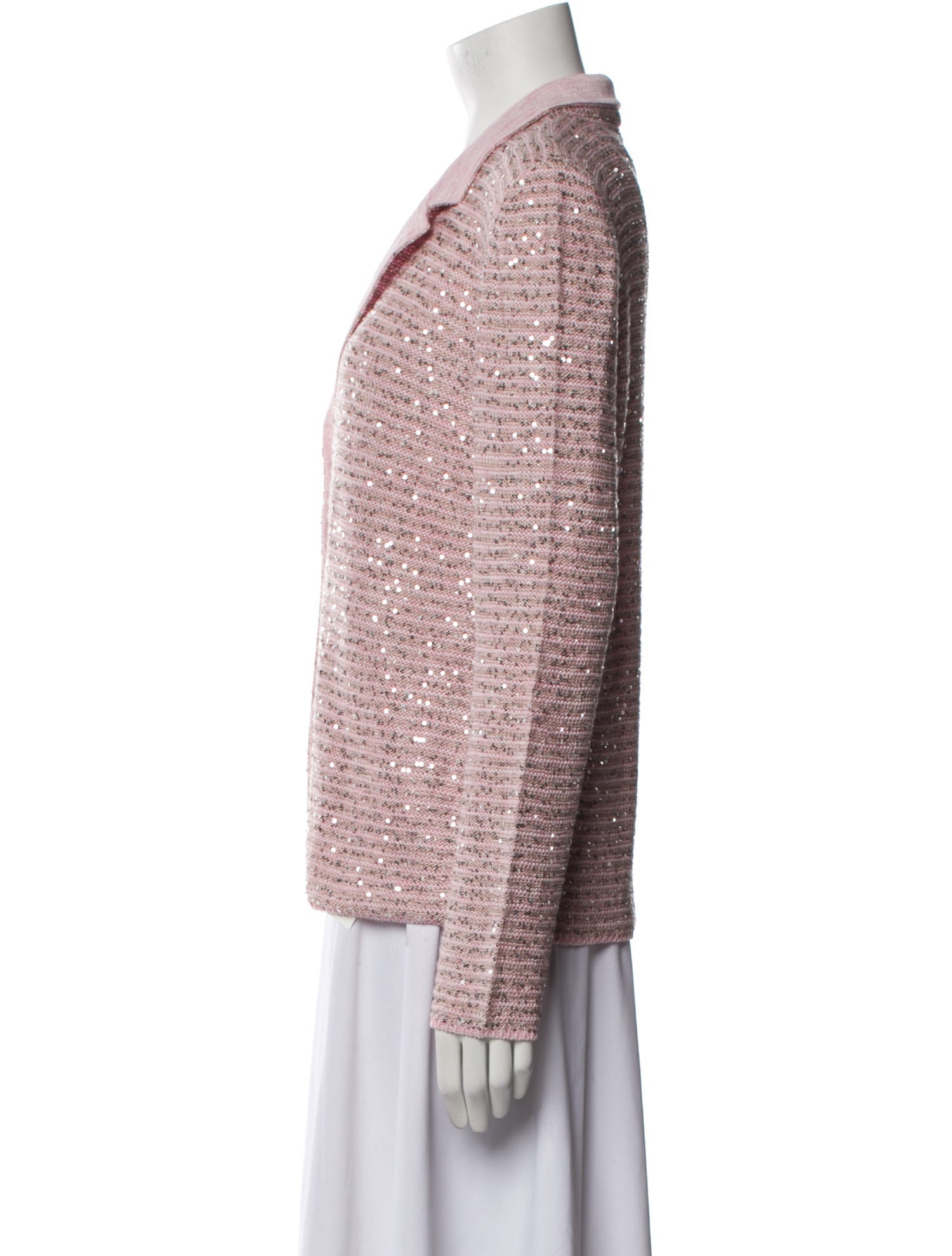 Amina Rubinacci Linen Tweed Pattern Blazer
