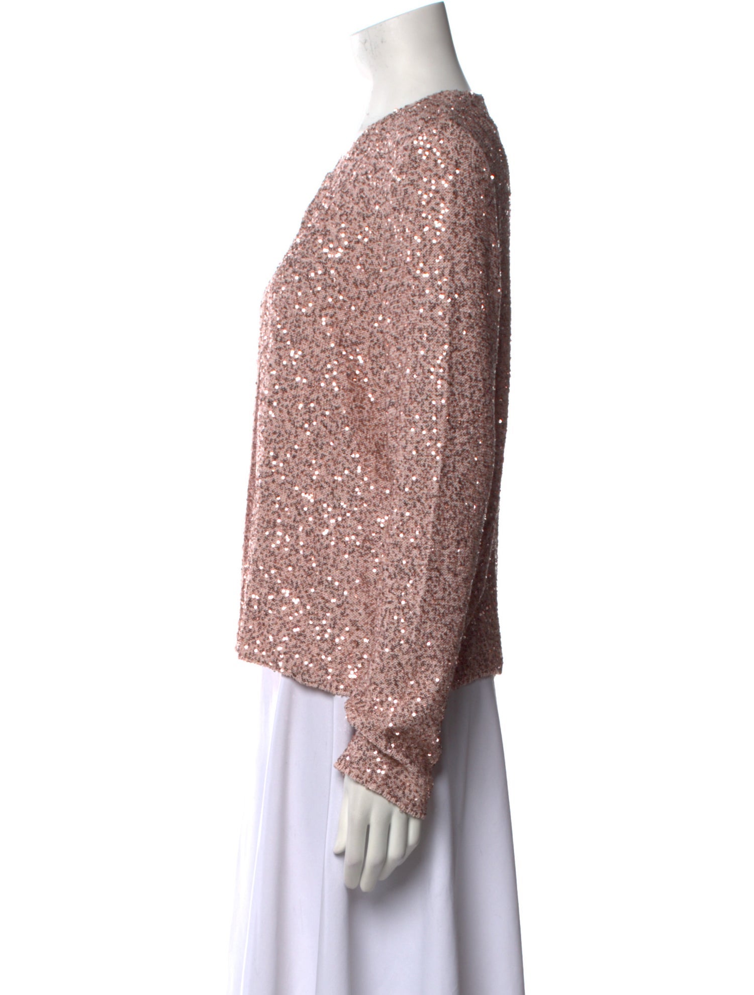 Amina Rubinacci Silk Crew Neck Sweater