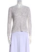 Amina Rubinacci Silk Scoop Neck Sweater