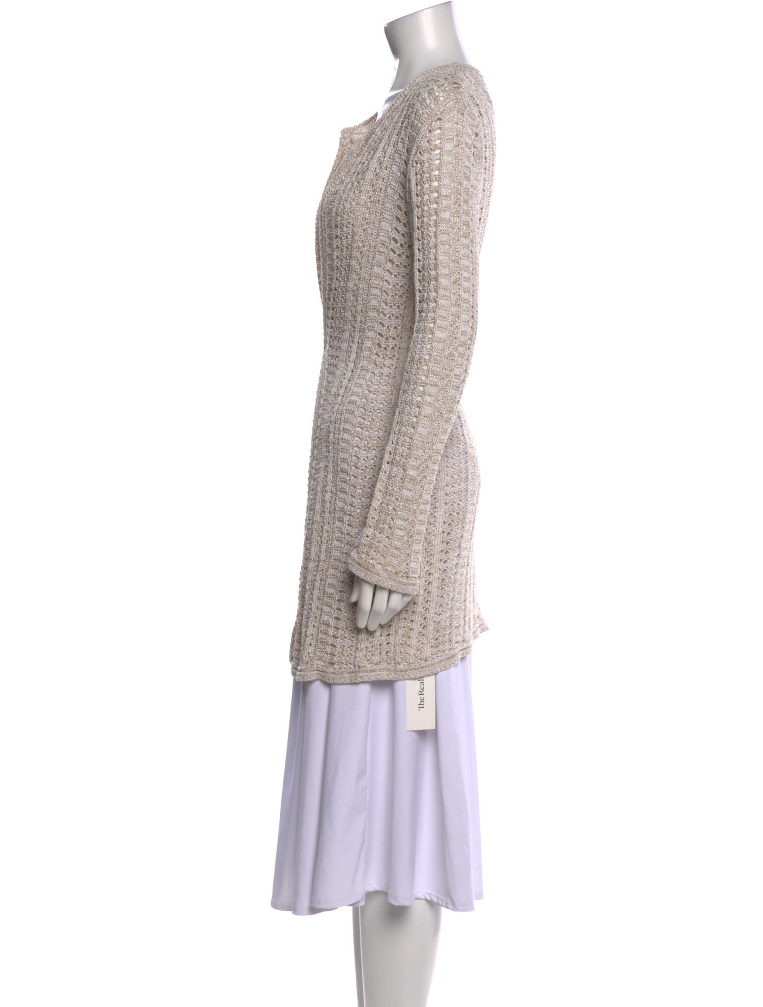 Amina Rubinacci Linen V-Neck Sweater