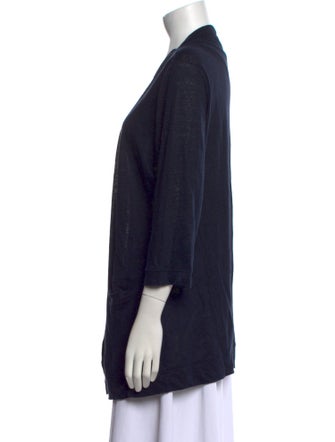 Amina Rubinacci Linen V-Neck Sweater