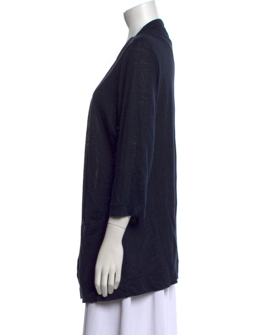 Amina Rubinacci Linen V-Neck Sweater