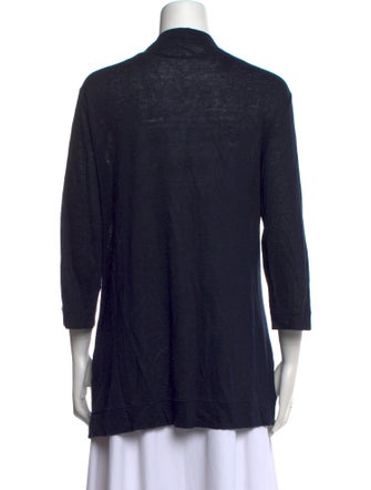 Amina Rubinacci Linen V-Neck Sweater
