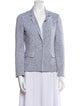 Amina Rubinacci Tweed Pattern Blazer
