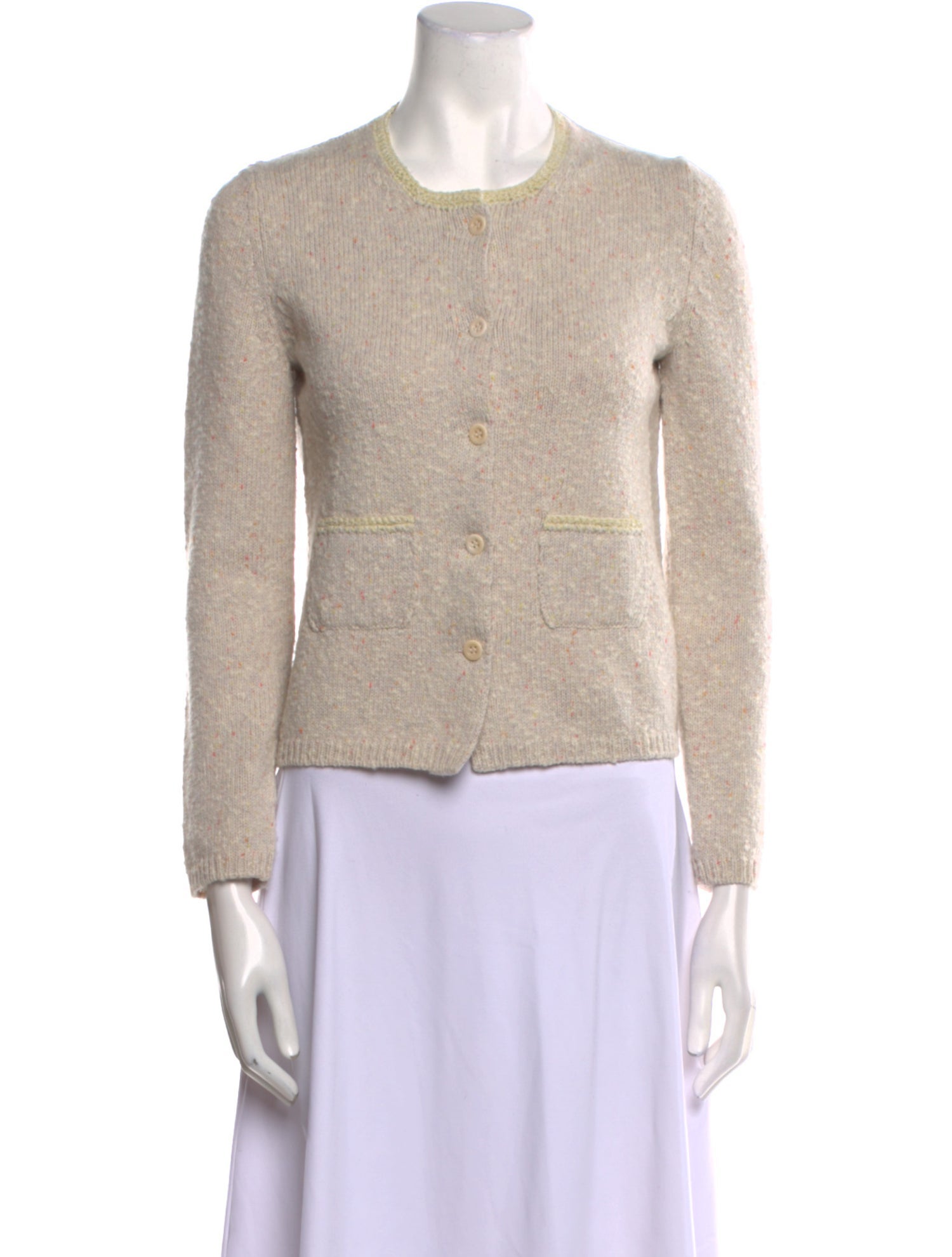 Amina Rubinacci Cashmere Crew Neck Sweater