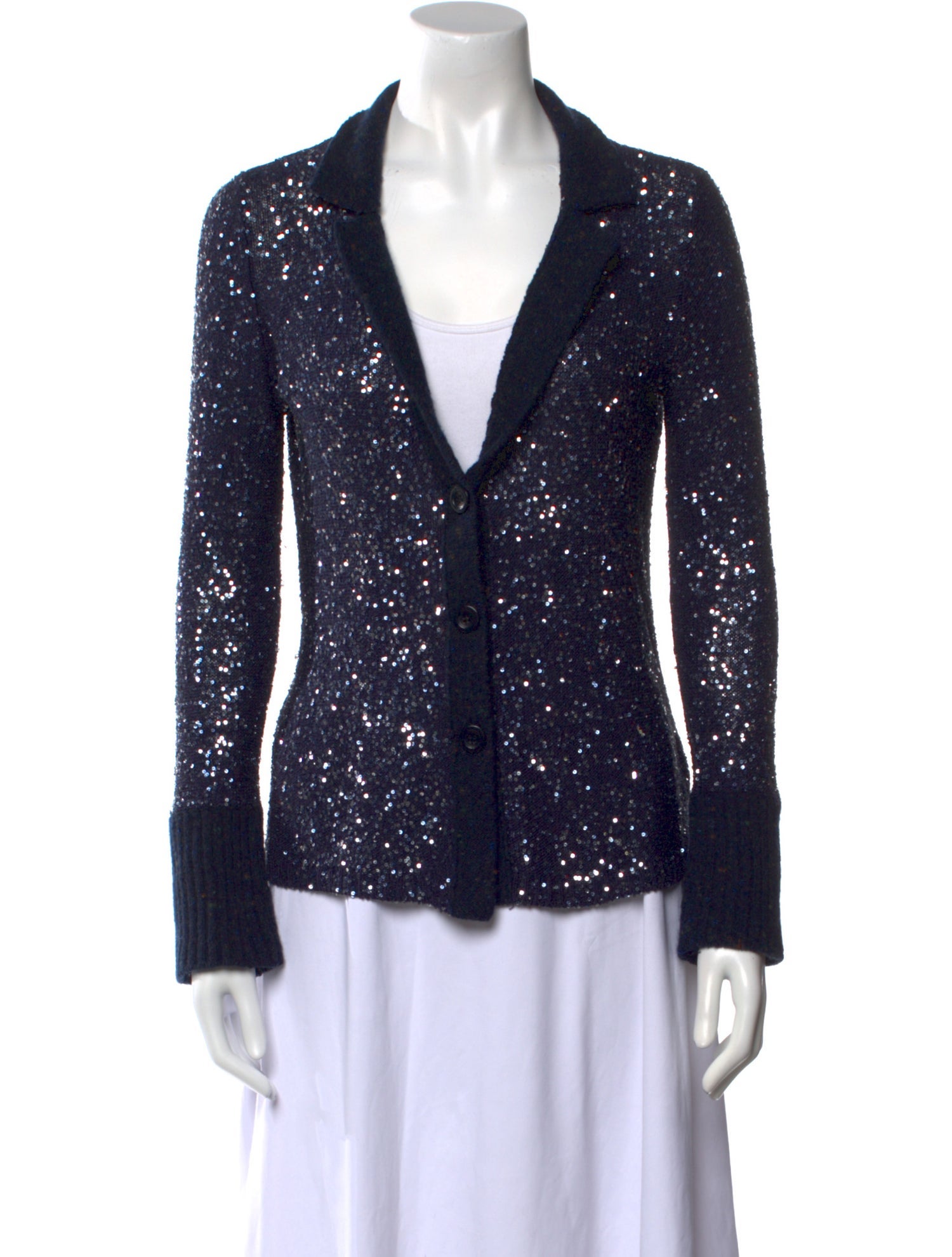 Amina Rubinacci Patterned V-Neck Sweater