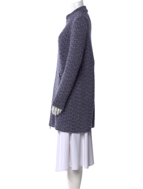 Amina Rubinacci Wool Mock Neck Sweater
