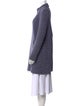 Amina Rubinacci Wool Mock Neck Sweater