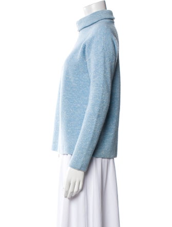 Amina Rubinacci Wool Mock Neck Sweater