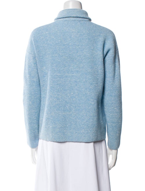 Amina Rubinacci Wool Mock Neck Sweater