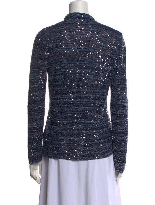 Amina Rubinacci Silk V-Neck Sweater