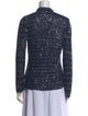 Amina Rubinacci Silk V-Neck Sweater